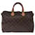 Louis Vuitton speedy Bandouliere 35 Nero Tela  ref.1412348