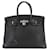 Hermès HERMES BIRKIN 35 Black Leather  ref.1412551