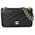 Timeless Chanel Diagonal Black Leather  ref.1412663