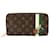 Louis Vuitton Zippy Organizer Brown Cloth  ref.1412679