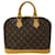 Louis Vuitton Alma Castaño Lienzo  ref.1412699