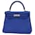 Hermès Kelly 28 Blue Leather  ref.1412713