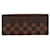 Louis Vuitton Portefeuille Long Brown Cloth  ref.1412725