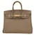 Hermès HERMES BIRKIN 25 Grey Leather  ref.1412737