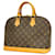 Louis Vuitton Alma Brown Cloth  ref.1412770