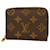 Louis Vuitton Porte monnaie Zippy Castaño Lienzo  ref.1412771