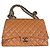 Chanel Maxi Jumbo Double Flap Caviar Leder Karamell