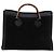 Bamboo GUCCI Borsa tote in bambù Pelle scamosciata Nera 002 1186 0259 auth 75677 Nero - vista 13