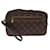 LOUIS VUITTON Monogram Marly Dragonne GM Clutch Bag M51825 Auth LV 76036 Toile Monogramme  ref.1412858