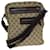 GUCCI Bolso de hombro de lona GG Beige 92551 Auth hk1276 Lienzo  ref.1412887