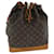 Bolsa de ombro LOUIS VUITTON Monograma Noe M42224 Autenticação de LV 75415 Lona  ref.1412915