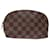 LOUIS VUITTON Damier Ebene Pochette Cosmética PM Bolsa N47516 Autenticação de LV 75870  ref.1412921