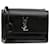 Borsa a tracolla Saint Laurent media monogramma Sunset nera Nero Pelle  ref.1413037