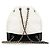 White Chanel Small Aged calf leather Gabrielle Backpack - view 3