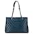 Cabas Chanel Caviar Grand Shopping bleu Cuir  ref.1413104