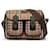 Borsa a tracolla Burberry Haymarket a quadri marrone Pelle  ref.1413117