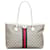 Braune Gucci GG Supreme Ophidia-Tasche Leder  ref.1413126