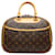 Bolsa Louis Vuitton Monograma Trouville Marrom Couro  ref.1413148