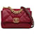 Red Chanel Medium Lambskin 19 Flap Satchel Leather  ref.1413187