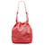 Red Louis Vuitton x Sofia Coppola Flore Perforated Noe Bucket Bag Leather  ref.1413191