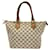 White Louis Vuitton Damier Azur Saleya PM Handbag Leather  ref.1413201