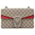 Braune Gucci kleine GG Supreme Dionysus Umhängetasche Leder  ref.1413217