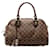 Sac à main Louis Vuitton Damier Ebene Duomo marron Cuir  ref.1413283