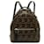 Brown Fendi Mini Zucca Embossed Backpack Leather  ref.1413308