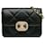 Black Chanel Quilted Calfskin Strass Clutch With Chain Flap Crossbody Bag Leather  ref.1413326