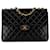 Black Chanel Jumbo Classic Lambskin Single Flap Shoulder Bag Leather  ref.1413345