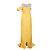 Jacquemus La Robe Artichaut Gerafftes Maxikleid Gelb - Ansicht 2