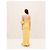 Jacquemus La Robe Artichaut Gerafftes Maxikleid Gelb - Ansicht 5