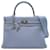 Hermès Blaues Togo Kelly Retourne Amazone 35 Hellblau Leder Kalbähnliches Kalb  ref.1413414