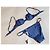 La Perla Graphic Couture Badeanzug Blau 44 FR - Ansicht 2