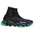 Balenciaga Speed 2.0 Clear Sole Sneakers in Black Polyester  ref.1413508