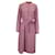 Max Mara Weekend Printed Shirt Dress in Pink Cotton  ref.1413511