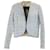 Balenciaga Blazer en Tweed en Tweed Bleu Clair Laine  ref.1413516