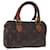 LOUIS VUITTON Monogram Mini Speedy Hand Bag M41534 LV Auth 75859 Cloth  ref.1413550