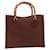 GUCCI Bamboo Tote Bag Leather Brown 002 2853 0260 0 auth 76120  ref.1413554