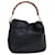 GUCCI Sac à Main en Bambou Cuir Noir 001 1638 auth 76633  ref.1413573