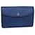 LOUIS VUITTON Epi Montaigne 23 Clutch Bag Blue M52665 LV Auth 76032 Leather  ref.1413614