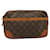 Louis Vuitton Monogram Compiegne 28 Clutch Bag M51845 LV Auth bs14701 Cloth  ref.1413628