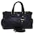 PRADA Bolso de Mano Cuero 2camino Marina Auth ki4478 Azul marino  ref.1413636