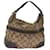 GUCCI GG Crystal Shoulder Bag Brown 223965 auth 75987 Cloth  ref.1413638