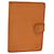 LOUIS VUITTON Epi Agenda PM Day Planner Couverture Orange Mandarin R2005H Authentification 75445 Cuir Gris  ref.1413671