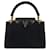 Louis Vuitton Capucines MM Crown Taurillon Leather 2-Ways Bag Black  ref.1413696