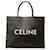 Céline Black Celine Triomphe Cabas Horizontal Tote Leather  ref.1413764