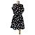 Love Moschino Kleid mit Baseball Print Viscose