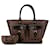 Borsa tote Louis Vuitton Damier Monosque GM N51120 Pelle in PVC in ottime condizioni Marrone Plastica  ref.1413801