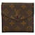 Louis Vuitton Monogram Bifold Wallet M61660 Brown PVC Leather in Very Good Condition Plastic  ref.1413806